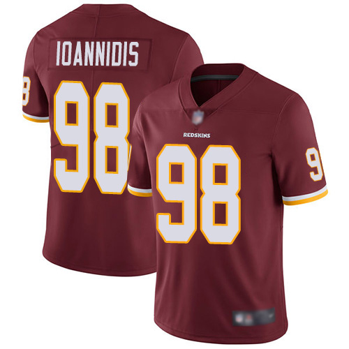 Washington Redskins Limited Burgundy Red Youth Matt Ioannidis Home Jersey NFL Football 98 Vapor